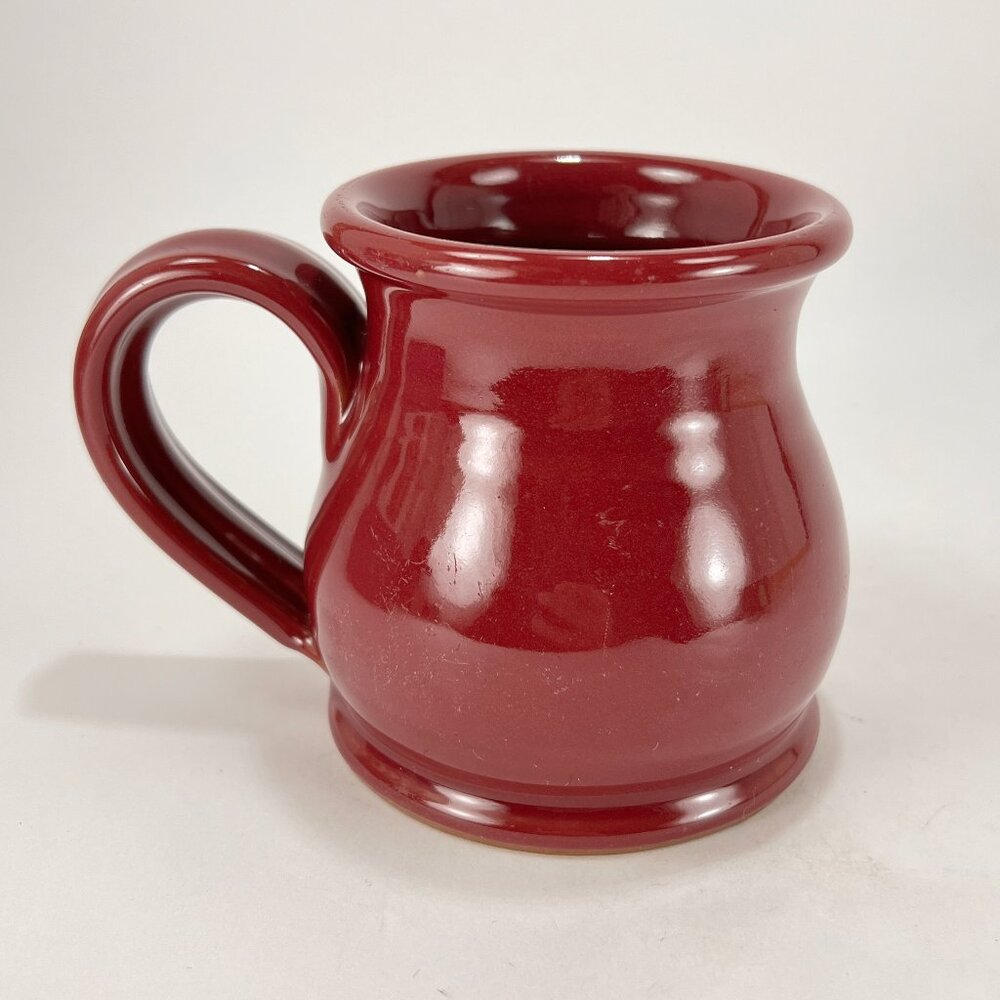 Deneen Pottery Mug Red Stoneware Serendipity Bed Breakfast Ocean City NJ - Picture 5 of 14